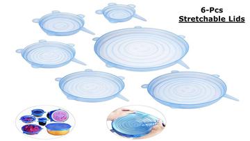 Silicone Reusable Stretch Lids