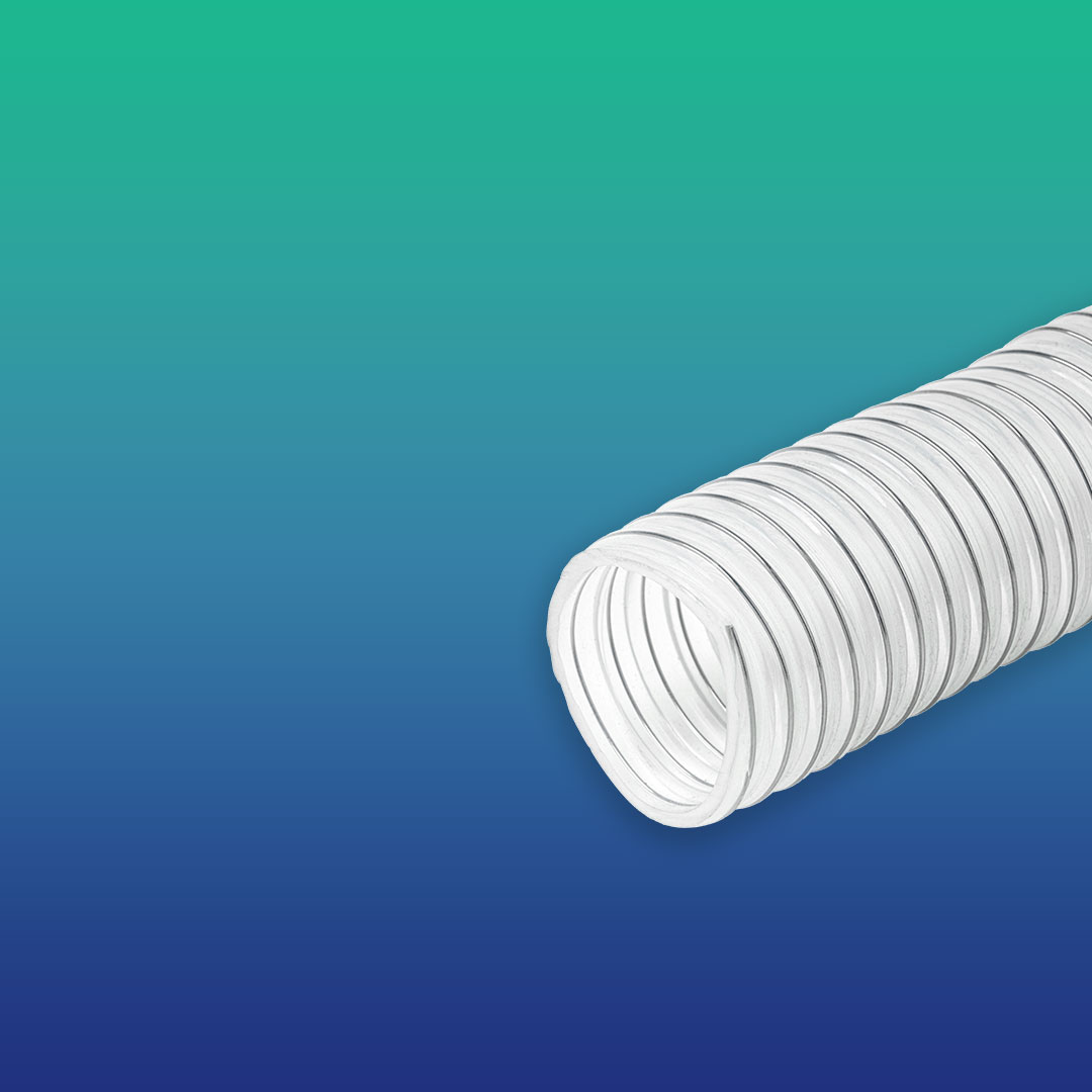 Imavac-C™ - Platinum Cured Inner Smooth Bore Silicone Hose Reinforced With SS 316 Helical Wire