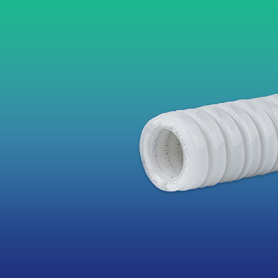 Imawrap-C™ - Platinum Cured Silicone Hose Reinforced with 4 Ply of Polyester Fabric and
SS 316 Helical Wire